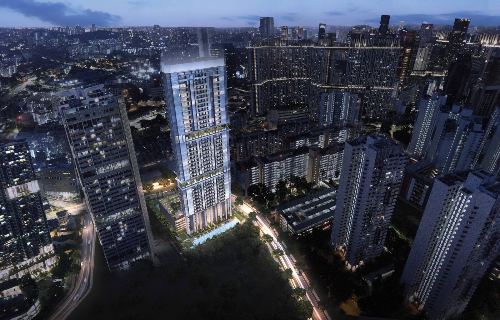 Sky Everton at night (artist’s impression)